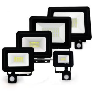 China Rechargeable SMD2835 IP66 Waterproof LED Flood Lights PIR Sensor on sale