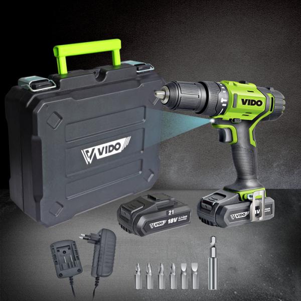 Cheap 42Nm 21V Cordless Impact Hammer Drill For Steel Plate，The chuck used can reduce vibration to keep accurate for sale