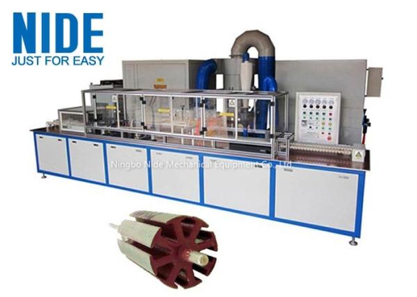 Cheap Servo Epoxy Powder Coating Machine With The Touch Screen For Armature Rotor for sale