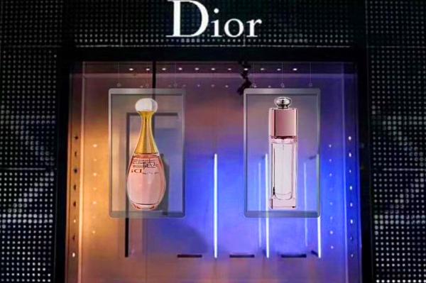 Cheap MS7 Clear Glass Display Screen , Transparent Touch Screen Interactive Display for sale