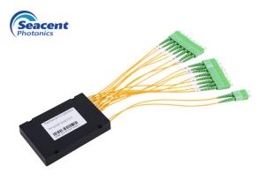 2.00mm 2X16 Cassette PLC Splitter ABS Box With SC APC Connector