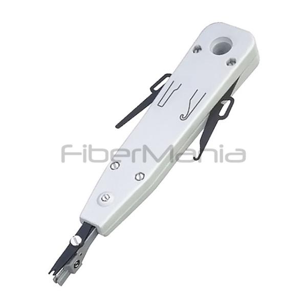 Cheap Multifunction Krone Type IDC/Network Wire And Telephone Impact Terminal Insertion Tools Plastic and Carbon Steel White for sale