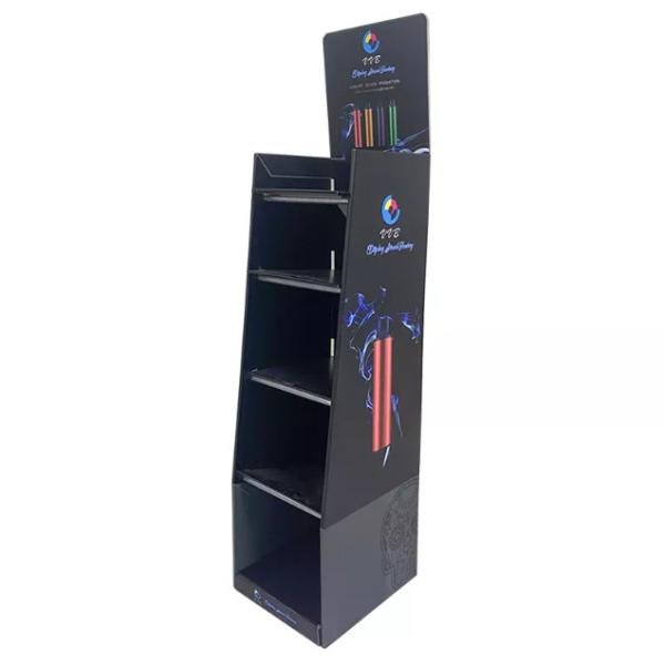 Cheap Custom Cardboard Shelf Display , Retail Cardboard POS Display for sale