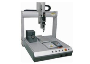 China Single-Y Adsorption 300mm Automatic Soldering Machine / Auto Solder Machine on sale