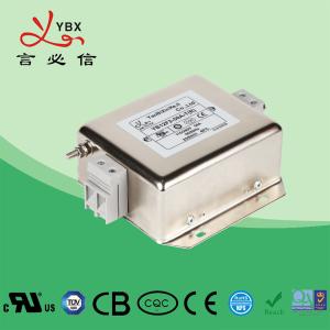 Network AC Power Noise Filter / Low Pass EMI EMC Filter Metal Case