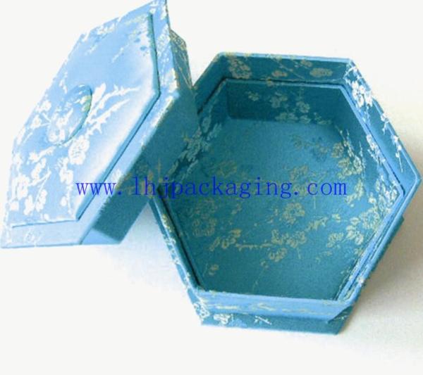 Cheap Hexagonal  paper box for sale