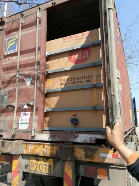Cheap Bulk Liquid Transportation Flexitank Flexibag Top Loading  And  Top Discharging for sale