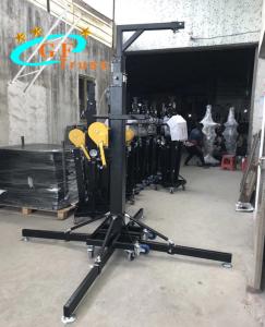 5.5m Max Height Elevator Line Array Truss Crank Speaker Stand