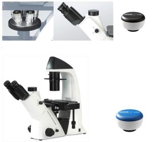 Best Inverted Stand Trinocular Biological Microscope , Trinocular Inverted Microscope wholesale