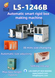 Best Automatic Rigid Box Making Forming Machine For Cardboard packaging Chocolate Sweet Food Box wholesale