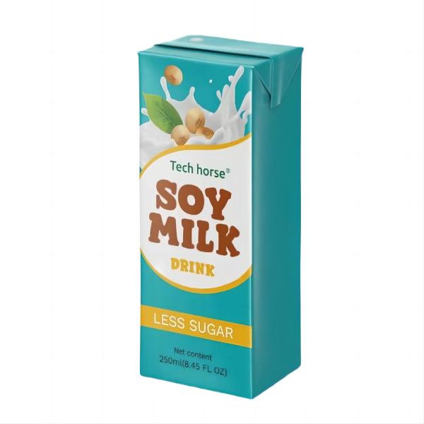 Cheap Less Sugar Original Flavor Soft Drink Bottling OEM ODM Ready To Drink for 250ml Soy Milk Drink for sale