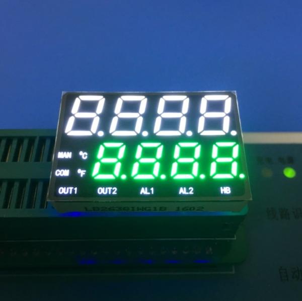Cheap Emitting Ultra White 8 Digits 7 Segment LED Display For Temperature Indicator for sale