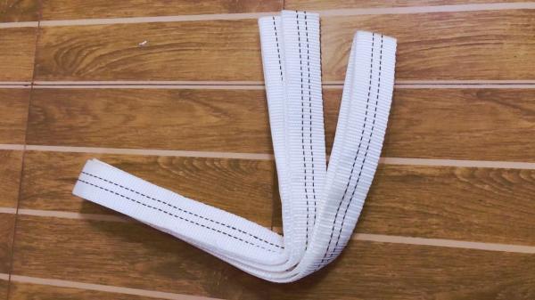 Cheap Polyester Customized Lifting Belt Customized Color 2:1 Safety Factor for sale