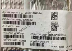 China MX35LF2G14AC-Z4I Memory IC Chip 2Gbit Serial NAND Flash Memory IC 3V Serial NAND Memory on sale