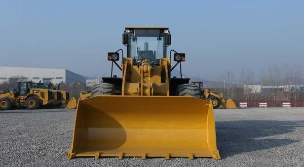 Cheap 3 cubic wheel loader price SEM655D payloader for sale
