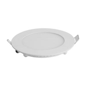 China Round Led Ceiling Light Panel With 12W RA95 White Frame For Kitchen Closet Bathroom on sale