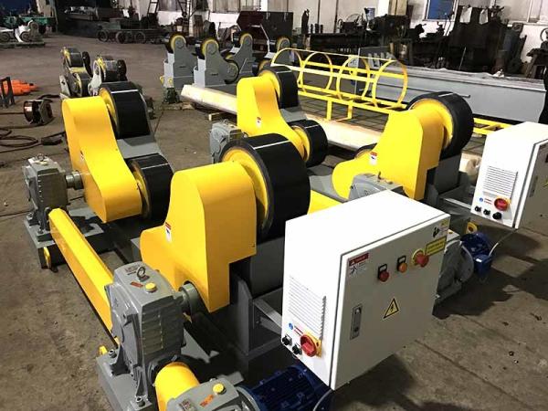 Cheap Heavy Duty Pipe Turning Rolls Simple Structure， 20T Self Aligning Pipe Rollers for sale