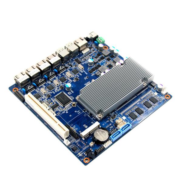 Cheap Network Security Firewall Mainboard Atom D2550 4 Lan Mini Itx Pfsense Router for sale