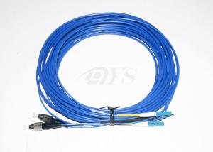 Best Low Insertion Loss Value Optical Fiber Patch Cord FC - LC Duplex For Local Area Networks wholesale