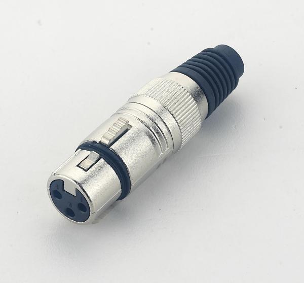 Cheap Male or Female Classic 3 Pin Audio Video XLR Connectors Plug DA1025 for sale