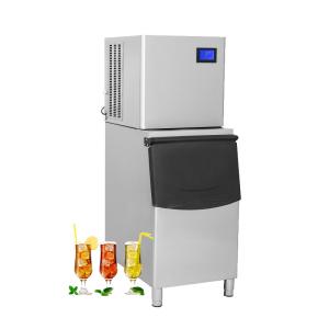 China Stainless Steel 500kg Cube Ice Maker Machine for Commercial at 785x830x1670mm on sale