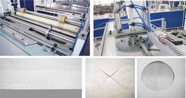 Cheap FIBC Big Bag PP Bags Fabric Cutting Machine Fabric Cut To Length Line for sale