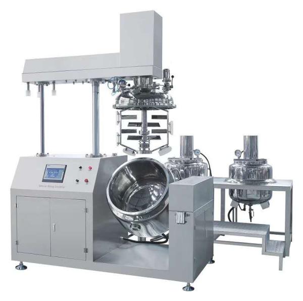 Cheap High Quality Toothpaste Vacuum Emulsifier Laboratory Mixer Machine Vacuum Emulsifying Homogenizer Blending Tank for sale