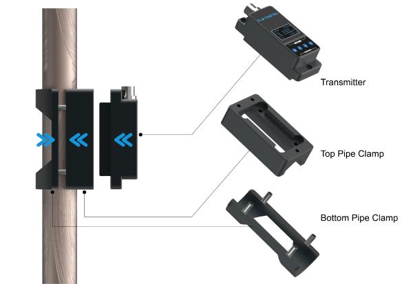 Cheap TM601 Ultrasonic Flow Meter With RS485 for sale