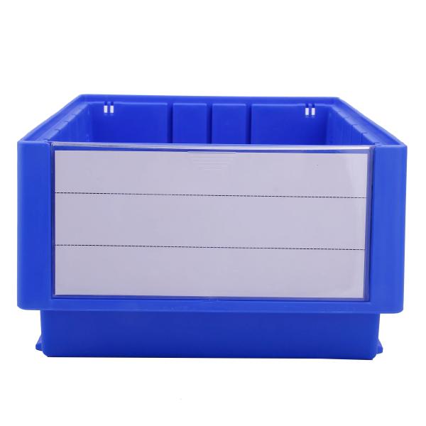 Cheap Foldable PP Shelf Storage Bin Boxes Tools Stackable Plastic Crate with Divider for sale