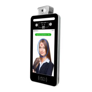 China Turboo Temperature Face Biometric Attendance Machine 2MP ISO9001 on sale