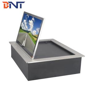 China Smart Office Use Conference Room Motorized Monitor Lift With 15.6 Inch Touch Screen on sale