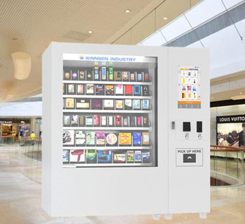 Cheap Computer Accessories Mini Mart Vending Machine Electronics Vending Kiosk With Card Payment for sale