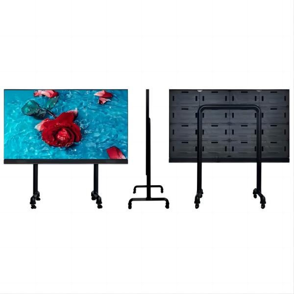 Cheap 2K 4K COB P1.5 LED Screen TV Support Power And Signal Dual Backup Design for sale