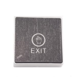 Best No Touch Exit Button Access Control Infrared Exit Switch Door Release Door Opener Switch Button Door Sensor Switch wholesale