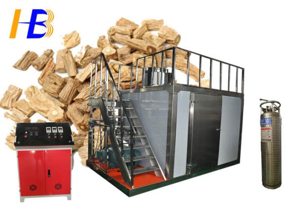 Cheap Codonopsis Root / Pilosula Herbal Powder Making Machine Integrated Cooling System Available for sale