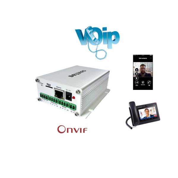 Cheap Onvif Sip Intercom Doorbell Analog To Ip Converter For Video Door Phone for sale