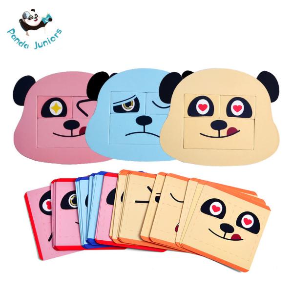 Cheap Animal Face Puzzles And Matching Set Early Child Educational Games for sale