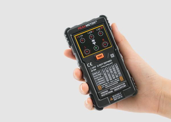 Cheap Durable Motor Phase Rotation Tester With Sequence And Rotating Magnetic Field Measurements for sale