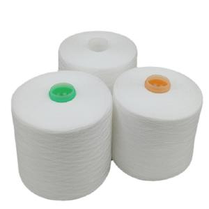 Best Spun Polyester Yarn Dyed Spun Polyester Yarn 202 302 402 502 602 Polyester Ring Spun Yarn wholesale