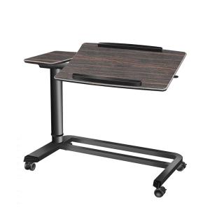 China Manual Height Adjustable Standing Desk Single Column Gas Lifting on sale