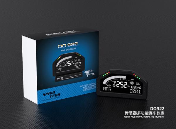Cheap LCD Display ABS 16VDC Bluetooth Race Car Gauges 6.5 Inch for sale