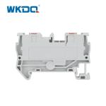 DIN Rail 4sqmm Spring Push In Terminal Block