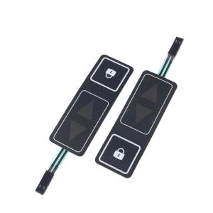 Best Pantone Color Waterproof Membrane Keypad with Customizable Key Number and 20C- 70C Temperature Range wholesale