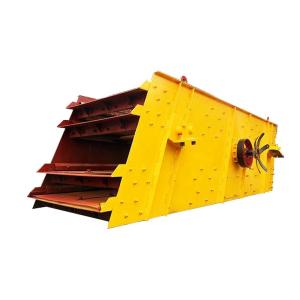 Best Building Materials Rectangular Vibrating Screen Machine With Circular Motion wholesale