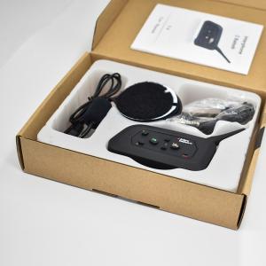 Best Full Duplex Wireless Helmet Intercom , Bluetooth Intercom Set 4 Riders Talk At The Same Time wholesale