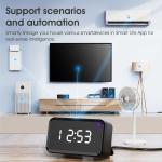 Tuya ZigBee Gateway with Time Display, Multi-Mode Smart Hub for Bluetooth Mesh,