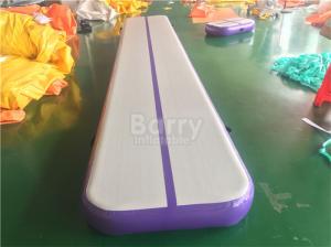 Best 8m Gymnastic Pump Mat Gym Inflatable Air Track Mattress For Indoor Or Outdoor wholesale