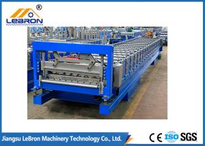 Best 0.3mm to 0.8mm PPGI GI Corrugated Sheet Roll Forming Machine Siemens PLC Control wholesale