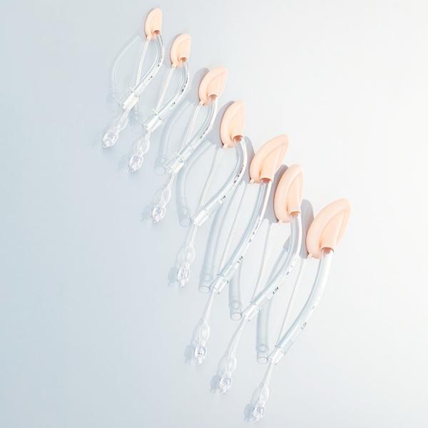 Cheap Double Lumen Silicone Laryngeal Airway Tube With Mask Intubated for sale