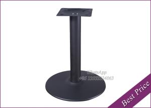 China Factory low price dining table with cast iron table base (YT-29) on sale